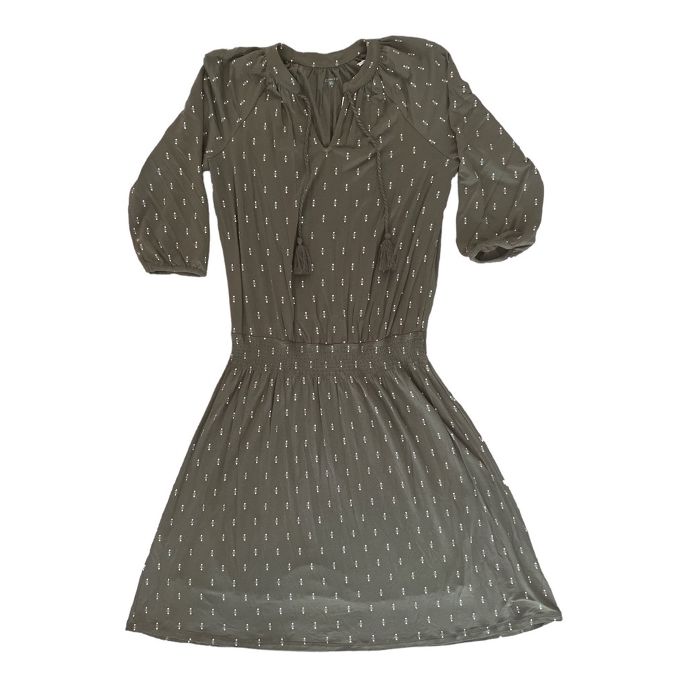 Garnet Hill Midi Print Dress